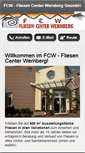 Mobile Screenshot of fliesen-center-wernberg.at